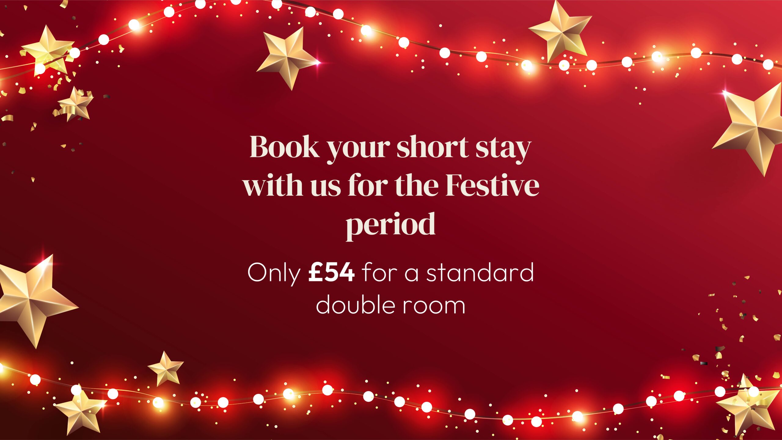 Book your short stay with us